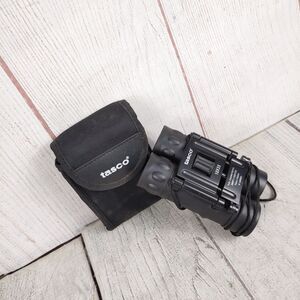 Tasco Essentials 10X25 Compact Binoculars Fully Coated Optics Hunting Gear USED